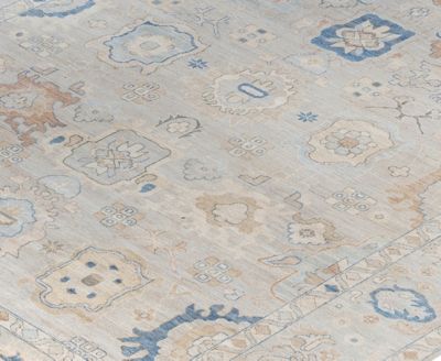 Colorful Oushak M1945 10'5''x13'7'' Area Rug