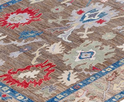 Colorful Oushak M1945 9'x11'11'' Area Rug