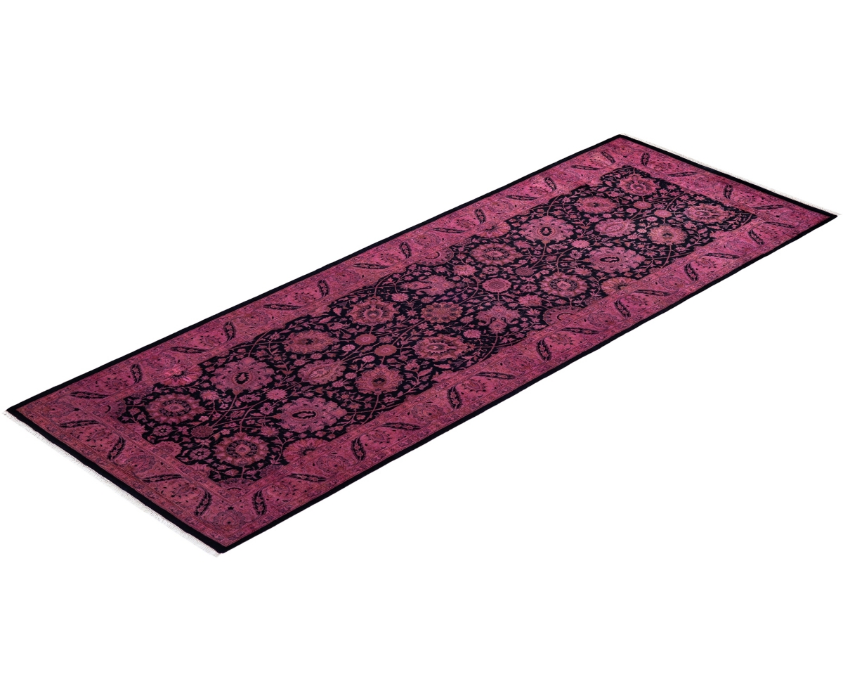 Adorn Hand Woven Rugs Fine Vibrance M1416 3'1''x8'10'' Runner Area Rug In Pink
