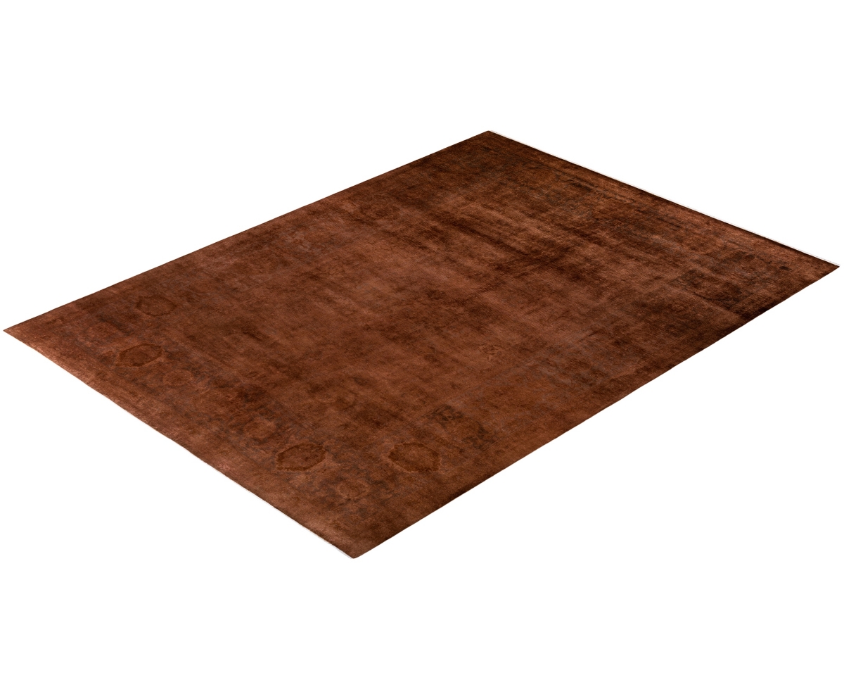 Adorn Hand Woven Rugs Fine Vibrance M1602 9'3''x12'6'' Area Rug In Brown