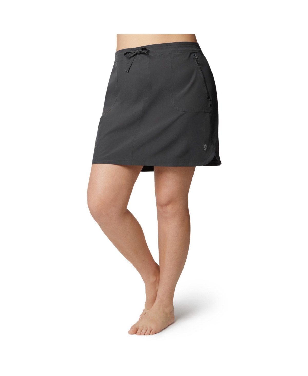 Plus Size Beach and Beyond Skort - Marine