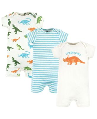 Cotton Rompers, Triceratops