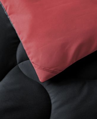 Lightweight Reversible Quilted Down Alternative Comforter, Full/Queen