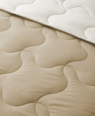 Lightweight Reversible Quilted Down Alternative Comforter, Full/Queen