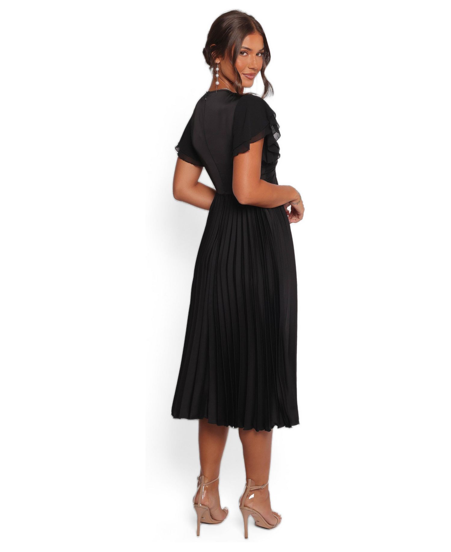 Women's Nova Flutter Sleeve Dress