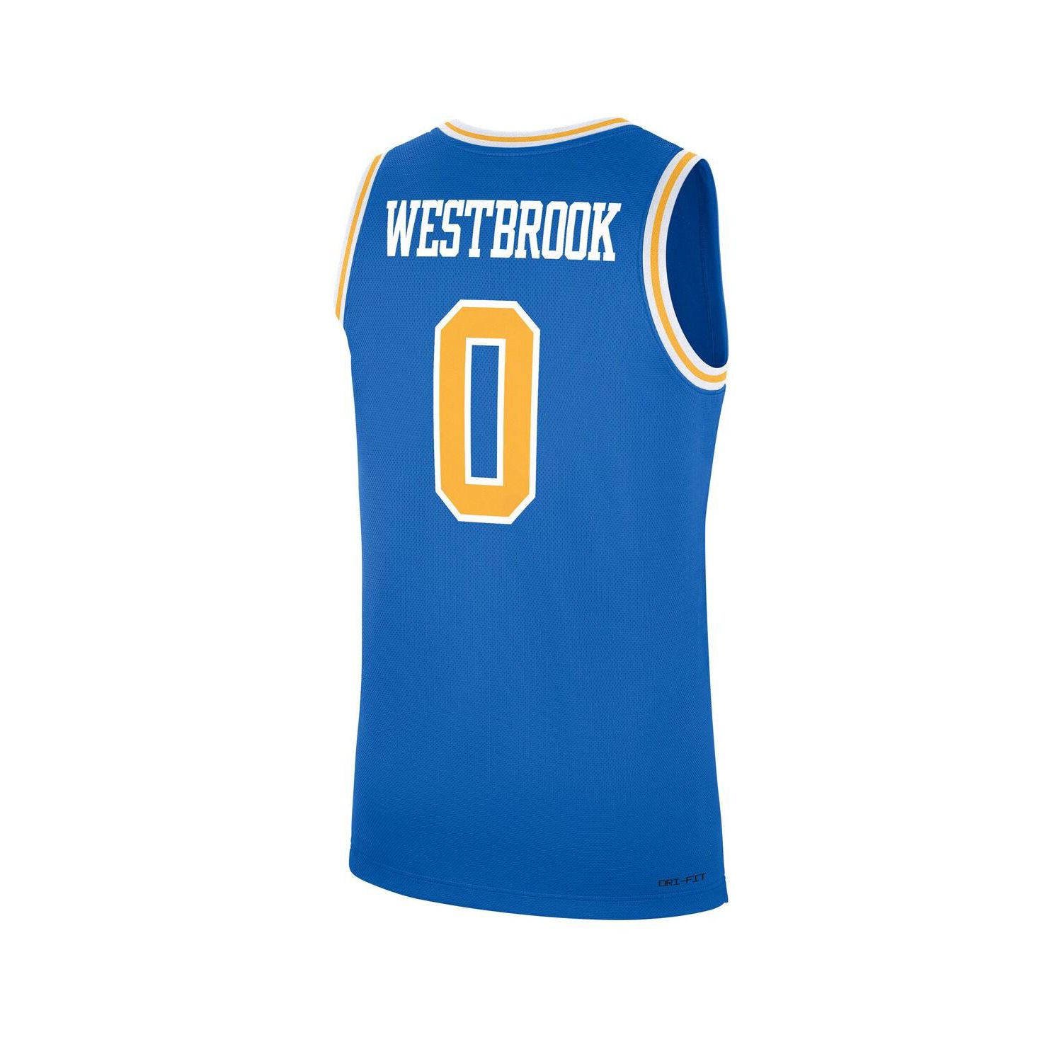 Men's Russell Westbrook Blue UCLA Bruins Performance Replica Basketball Jersey