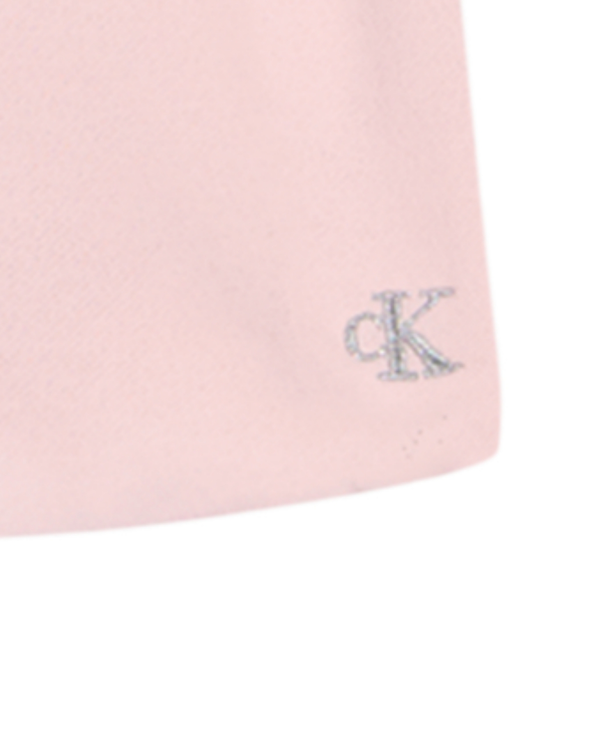 Shop Calvin Klein Big Girls Fleece Raw Edge Shorts In Pale Lilac