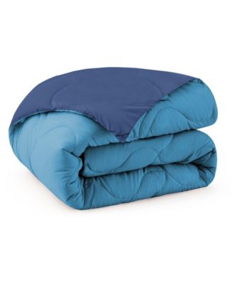 Lightweight Reversible Quilted Down Alternative Comforter, Twin