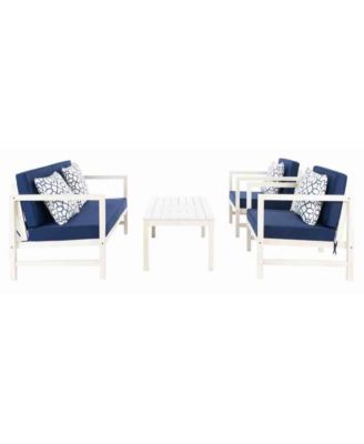 Montez 4 Pc Outdoor Set With Accent Pillows