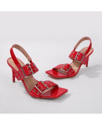 Ana Two-Banded Heeled Sandal