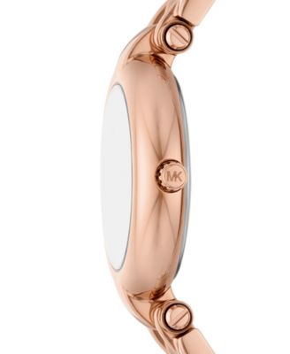 Women's Laney Three-Hand Rose Gold-Tone Stainless Steel Watch, 30mm