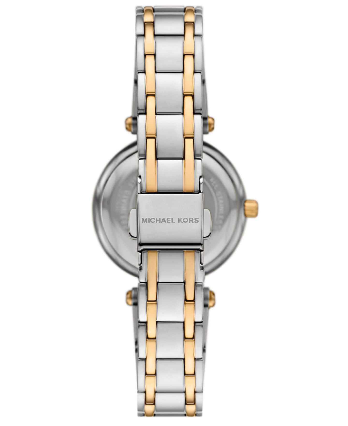 Женские часы Michael Kors Laney Three-Hand Two-Tone Stainless-Steel Watch, 30mm — фото 2