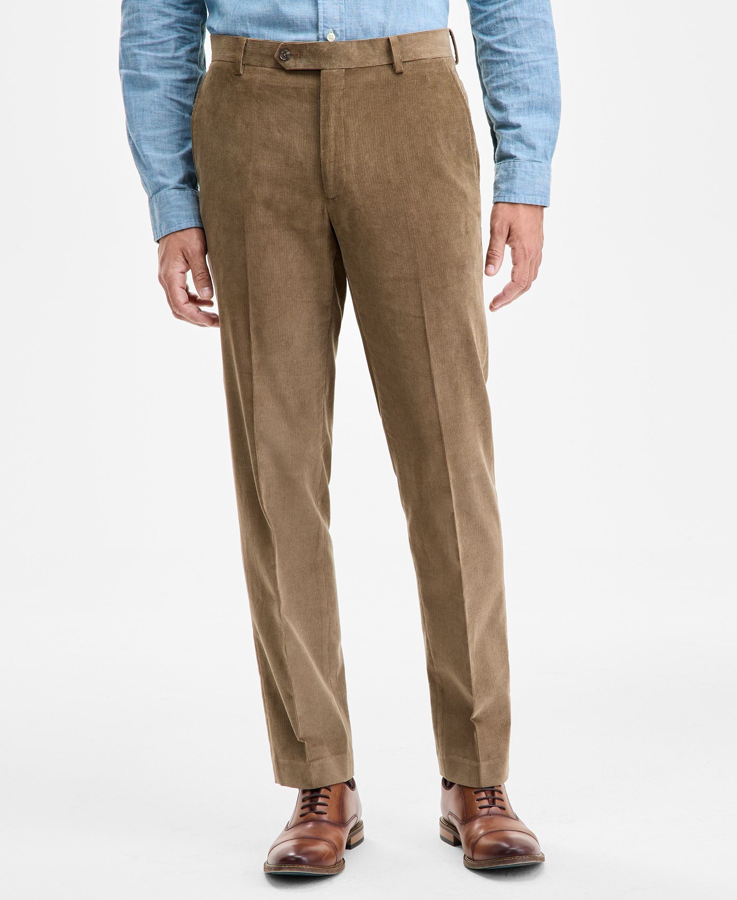 Tommy Hilfiger Men's Modern-Fit Solid Corduroy Pants