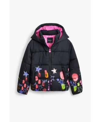 Girls Girls's Star quilted coat