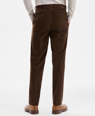 Men's Modern-Fit Solid Corduroy Pants