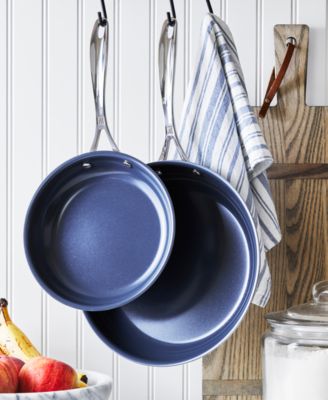 Clad CFX 10-Piece Stainless Steel Ceramic Nonstick Cookware Set