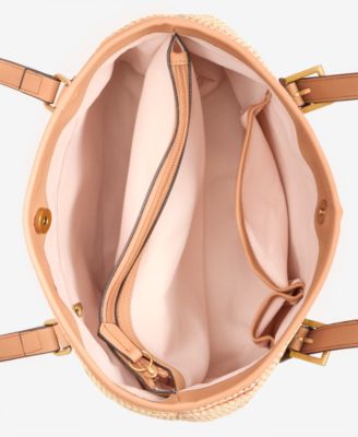 Classic Straw Tote, Exclusively at Macy's