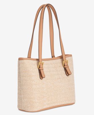 Classic Straw Tote, Exclusively at Macy's