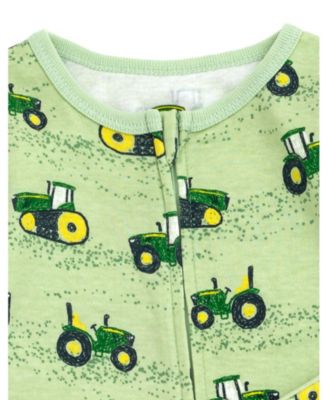 Baby Boys Ribbed Zip Up Sleep N' Play Coverall