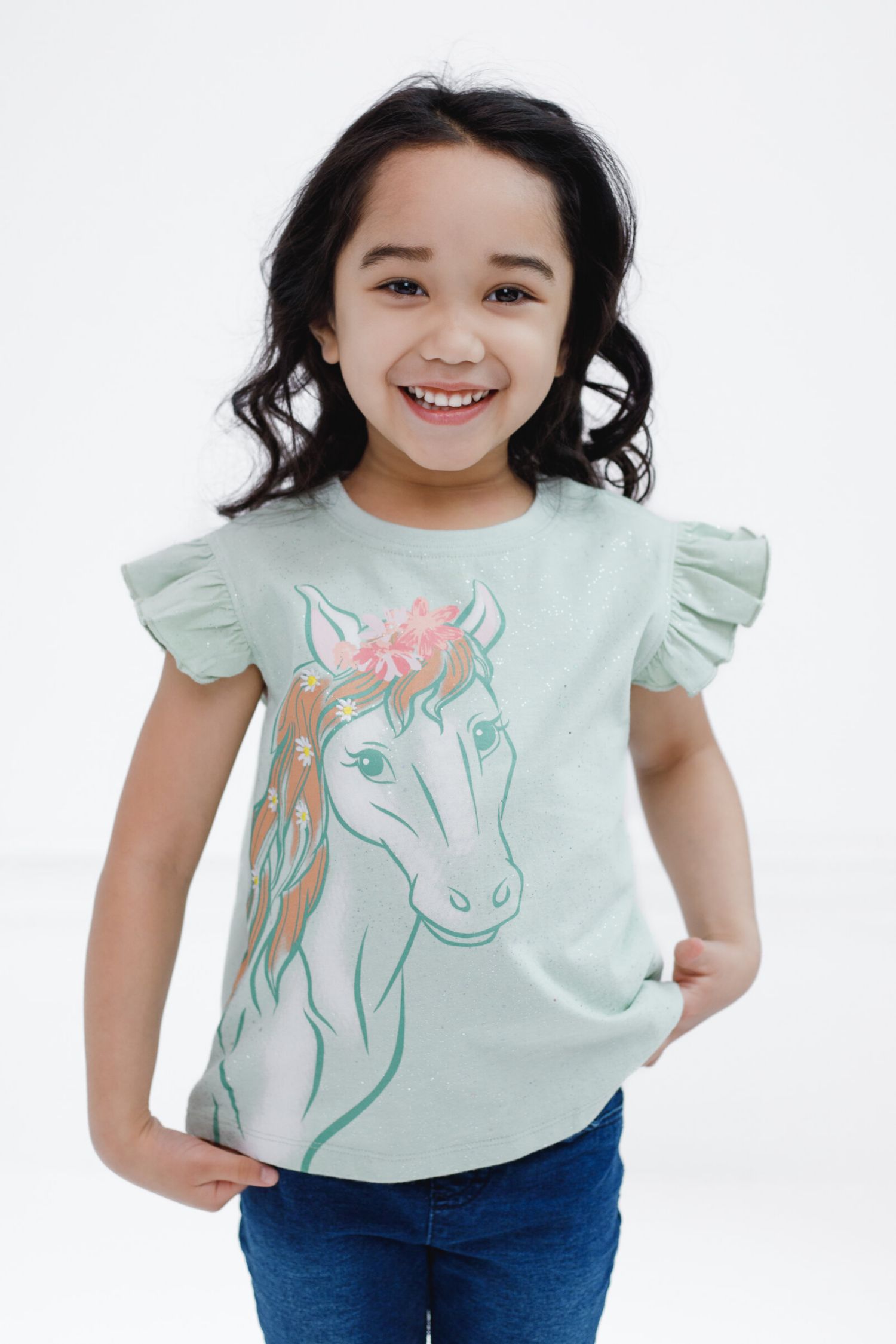 Little Girls Short Sleeve T-Shirt