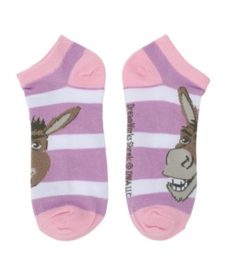 Women's Friends 5-Pair Ankle Socks-OSFA