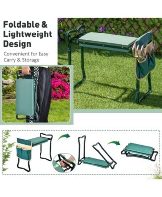 Folding Sturdy Garden Kneeler Pad and Cushion Seat