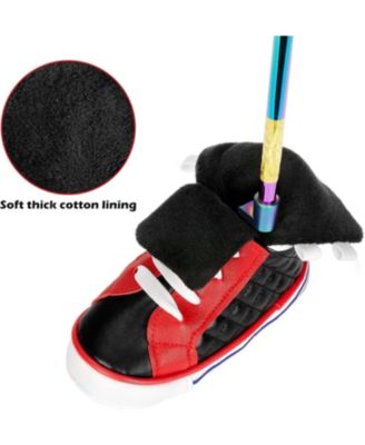 Golf Blade Putter Cover Embroidered Pu Leather headcovers Funny Shoe Shaped Fit All Brands