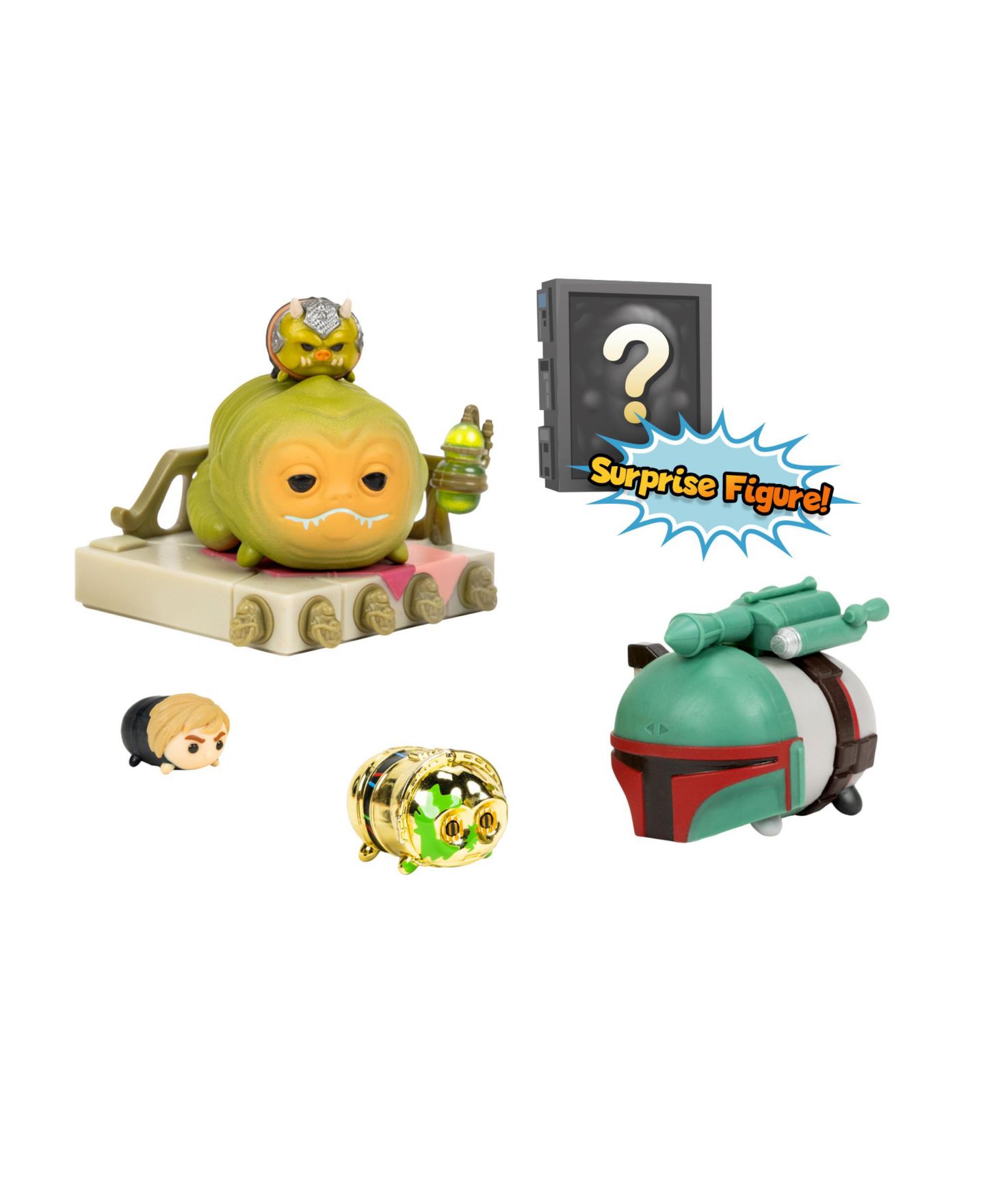 Детские фигурки Tsum Tsum Star Wars Jabba Palace Deluxe Theme Set — фото 3