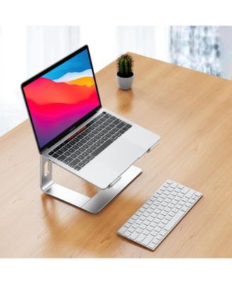 LS03 Aluminum Laptop Stand, Ergonomic Detachable Computer Stand, Riser Holder Notebook Stand Compatible with Air, Pro, Dell, HP, Lenovo More 10-15.6" Laptops