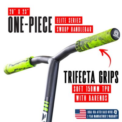 Pro Stunt Scooter for Kids Ages 8 - 12 – Lightweight Durable Trick Scooter for Skatepark and Street – MG3 - Green