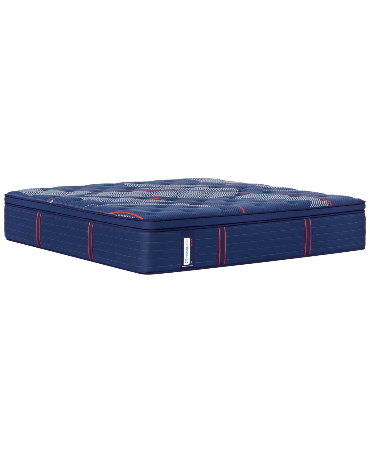 Sealy Posturepedic Brenham Ii 16" Firm Euro Pillowtop Mattress Set In Transparent