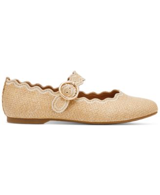 Women's Melora Buckle Scalloped Mary Jane Flats