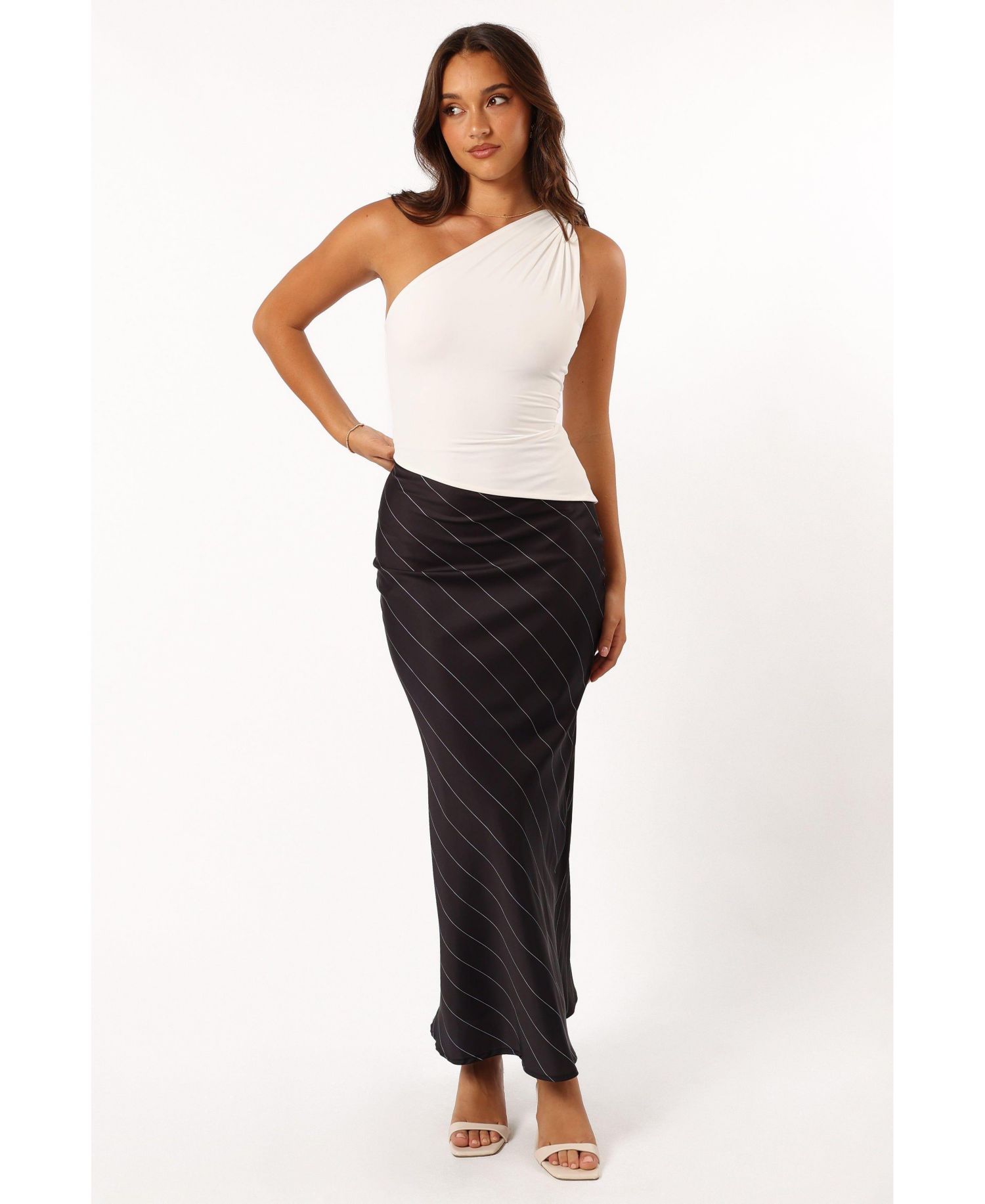 Women's Heidi Stripe Slip Skirt