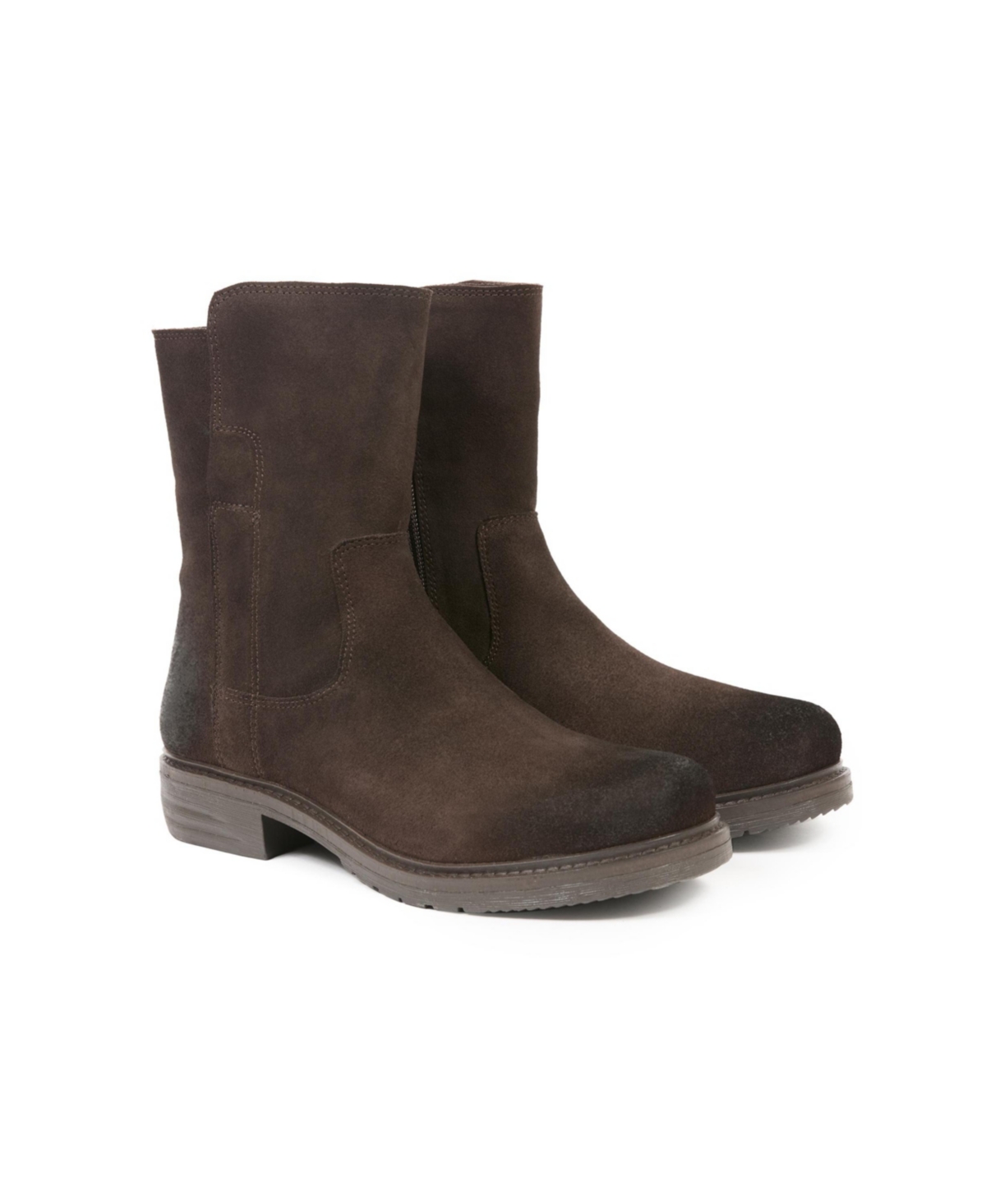 Essential Leather Ankle Boots - Chocolate