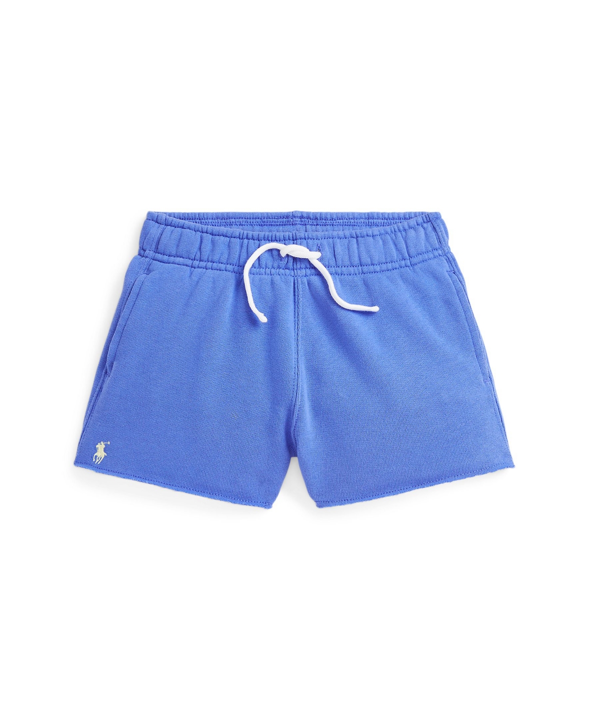 Polo Ralph Lauren Raw-hem Terry Short In Navy