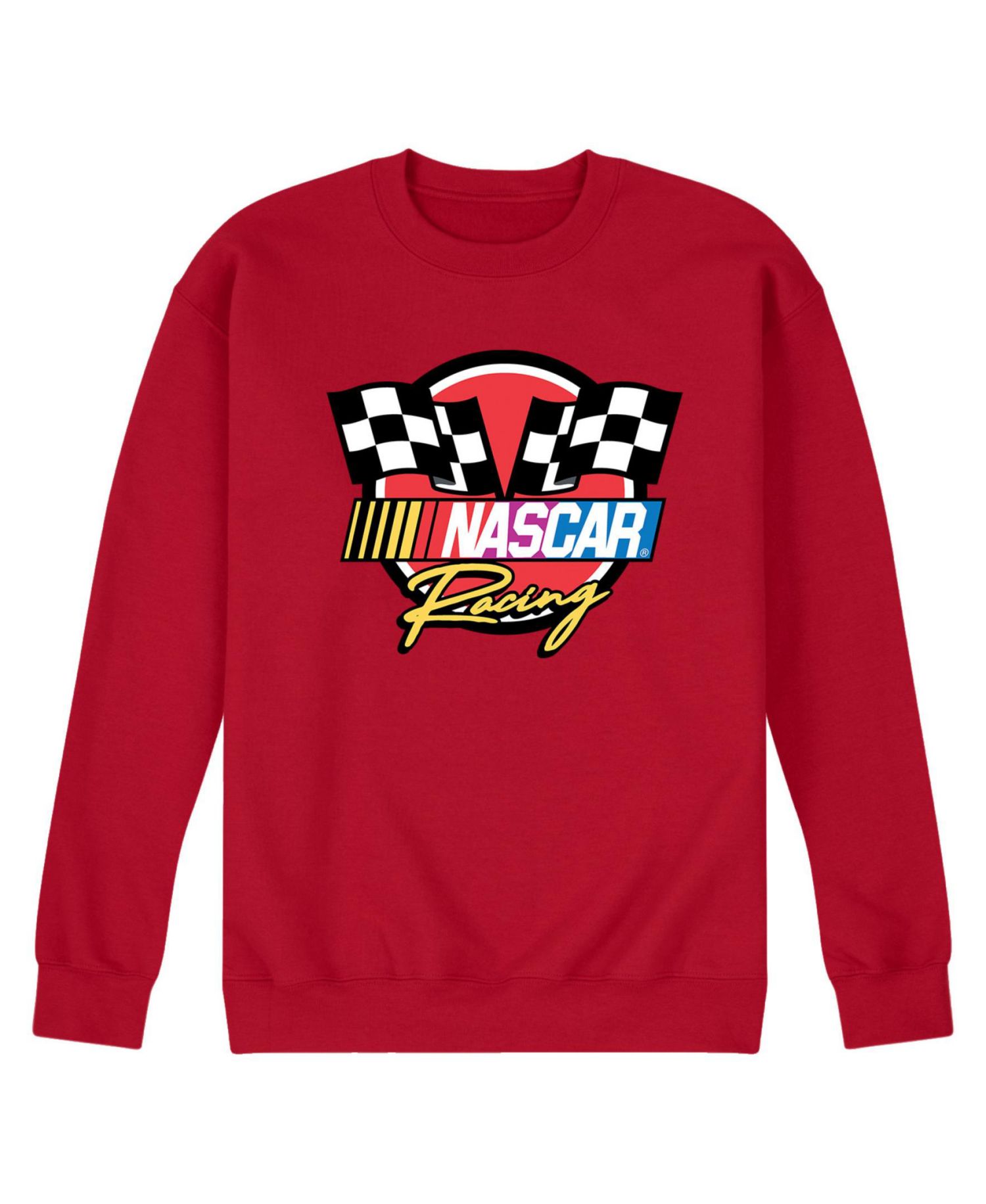 Men's NASCAR Racing Logo Long Sleeve Fleece T-Shirt