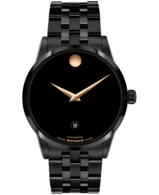 NWT Movado Bold Black Museum Dial Men\'s Watch Movado BOLD Evolution 2.0 Black Ion-Plated Stainless Steel  main image 3