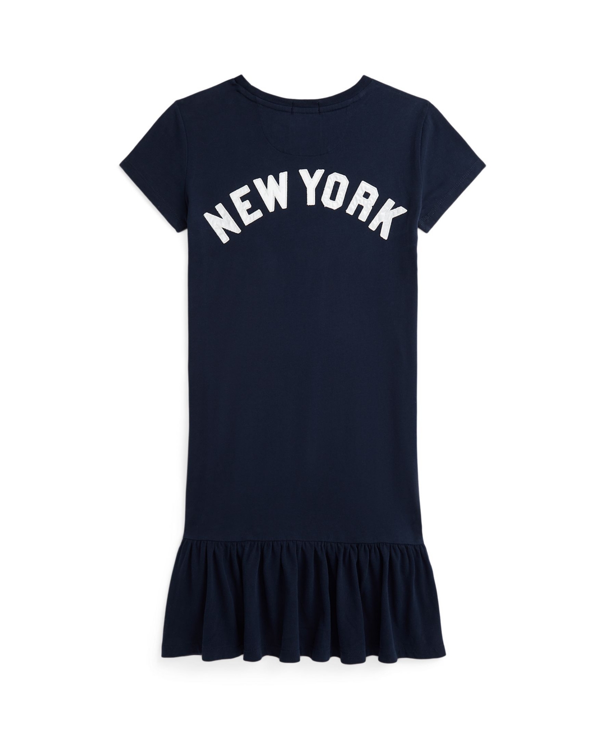 Polo Ralph Lauren Big Girls  Yankees Dress In Aviator Navy