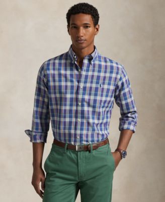 Men's Classic-Fit Performance Oxford Shirt