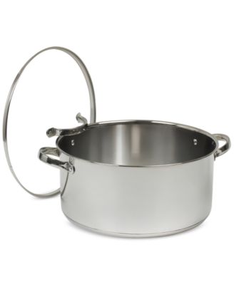 10-Qt Stainless Steel Casserole & Lid