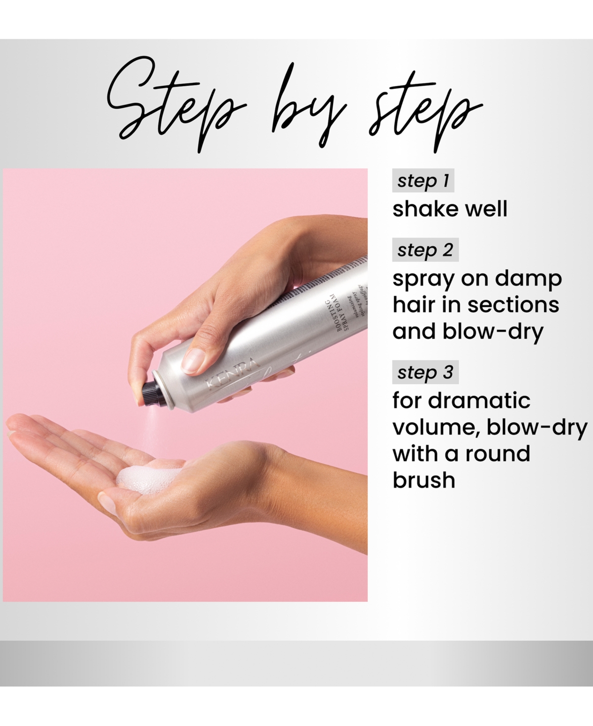 Kenra Professional Platinum Boosting Spray-Foam 17, 8oz