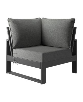 6-Piece Outdoor Patio Corner Sectional Sofa Conversation Set