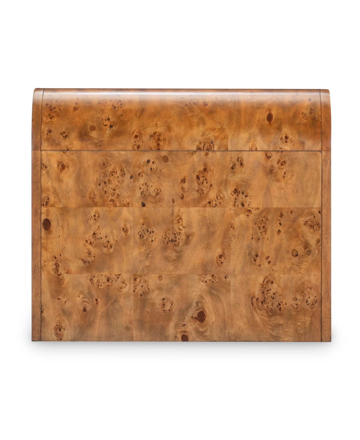 Macy's Prescott 25" Wood Mappa Burl End Table In Brown Mappa