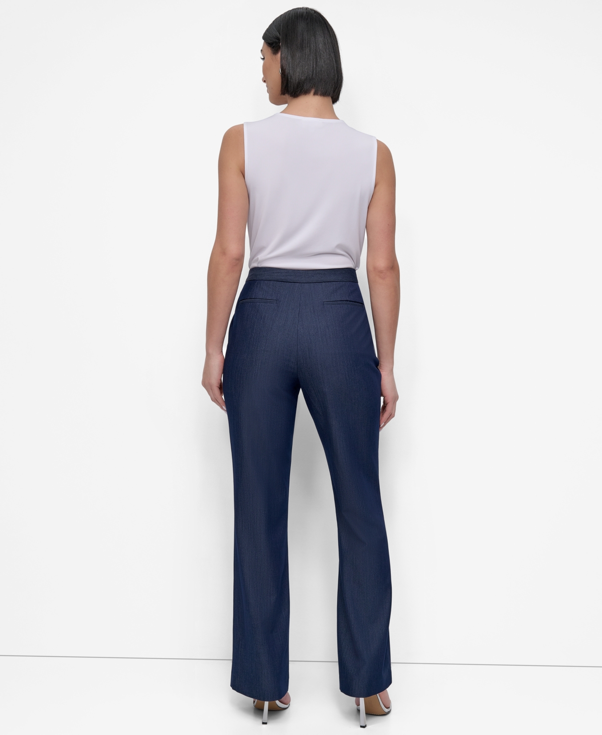 DKNY WOMEN'S SAILOR DENIM PANT 