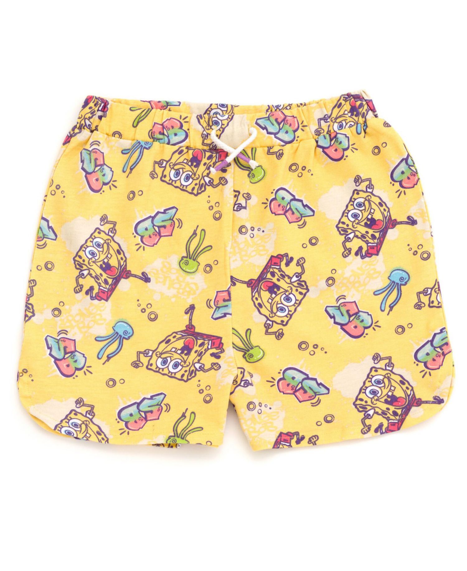 Girls T-Shirt and French Terry Shorts Outfit Set