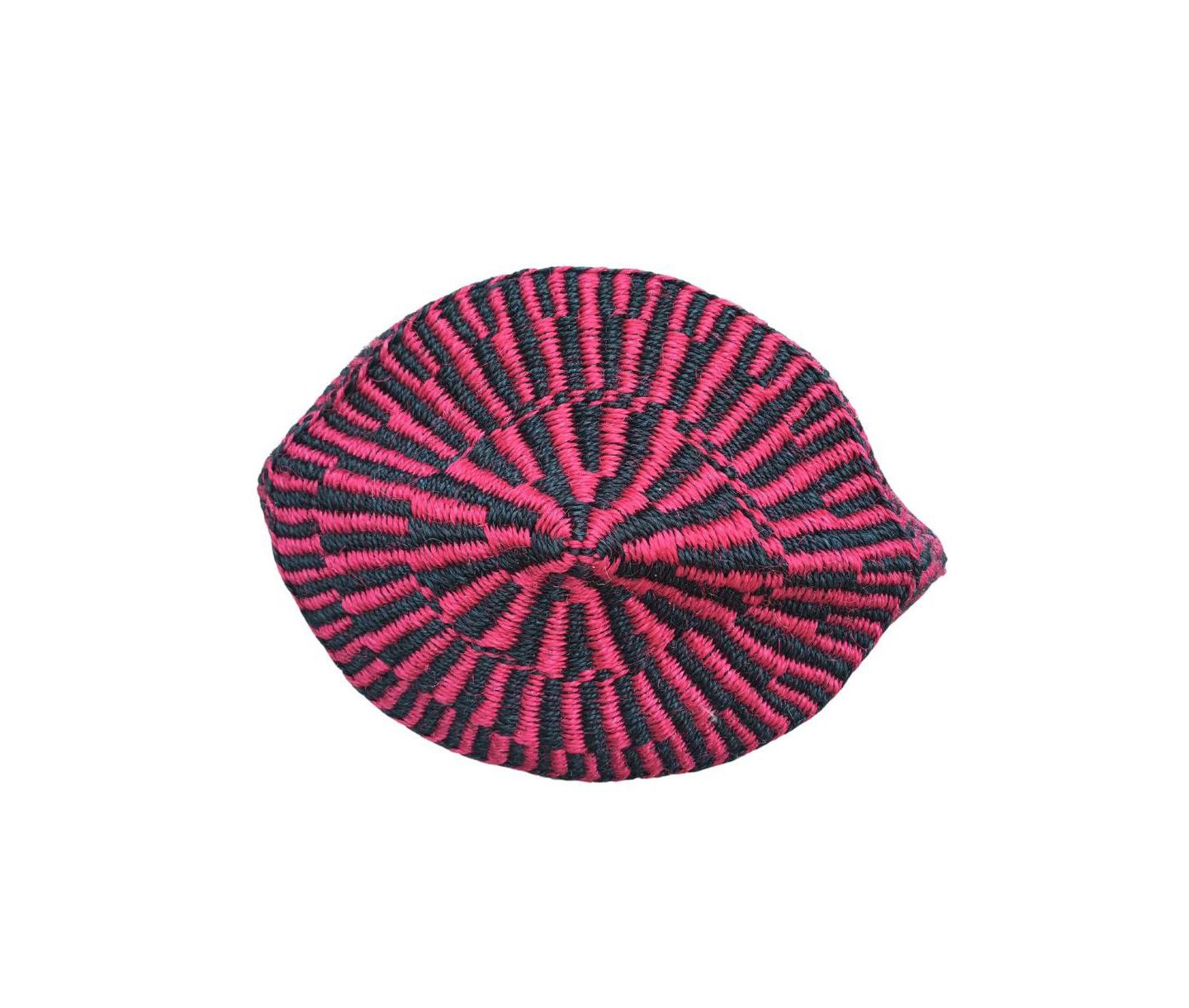 Женская сумка SAWA SAWA Resilient Handmade Sisal African Basket, цвет: Чёрный / Красный — фото 5