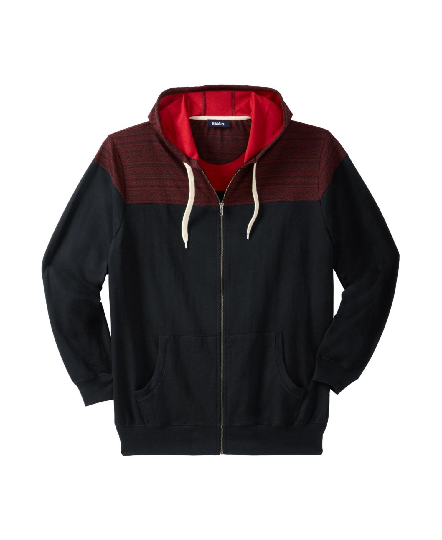 Men's French Terry Snow Lodge Hoodie