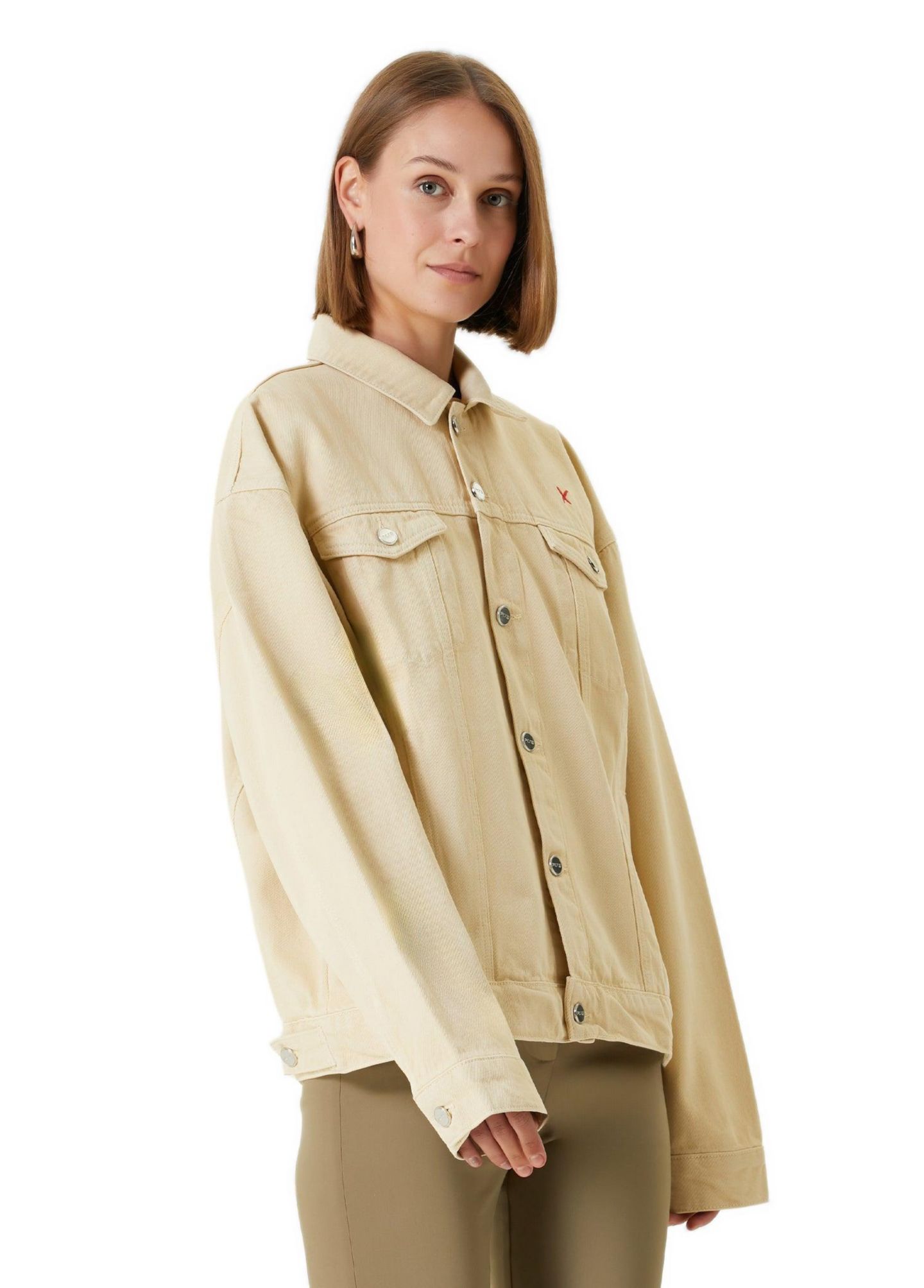 Женская куртка PCFG Logo Denim Jacket — фото 1