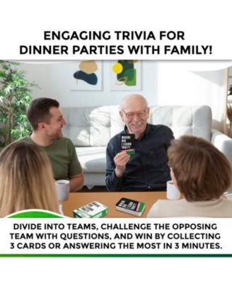 Trivia Card Game  for Adults, Teens, and Families – Trivia Cards with Answers