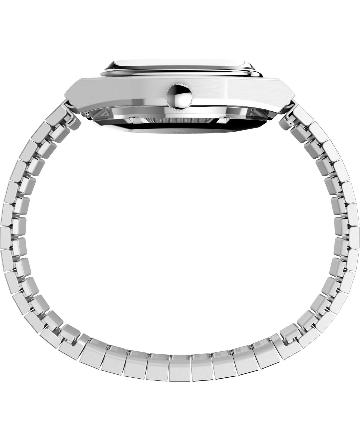 Мужские часы Timex Mechanical Automatic Silver-Tone Stainless Steel, 34mm — фото 2
